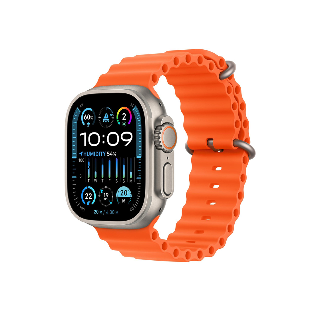 Apple Watch Series 7, Red Aluminum Case with Red Sport Band - Figura 2