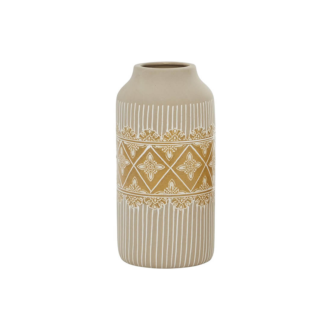 Glass Vase Minimalist Creative Hydroponic Striped Vase Ornament - Figura 2